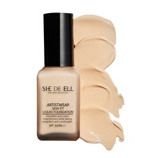 SHE DE ELL Artistwear Skin Fit 粉底液 30ml, 21號, 1瓶