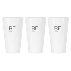 TEASCAFE 不透明塑料杯 RE 系列 Grande 550ml, 1件, 3個