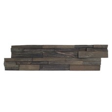 Woodworker 木紋磚牆面 P-2, 粗炭, 1個