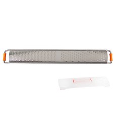 ZEUS Kitchenware 一字型雙面起司刨絲器 + 安全蓋, 1個