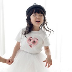 monfimafi 孩童縫線短袖