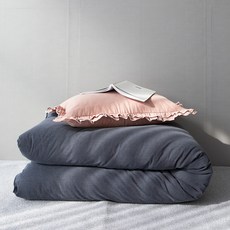 Austin系列素色睡墊套, 藍色