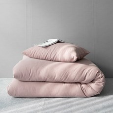 Mild系列素色睡墊套, Pink