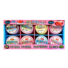 뿅뿅 오도독 슬라임 액체괴물 8종 세트, 혼합색상, 1개