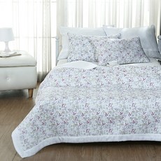 gBEDDING 印花人造絲夏季薄被, 粉色的