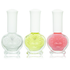 Chic Fit Nail 護理 12g x 3 件套, 角質層油 + 指甲營養硬化劑 + 角質層去除劑, 1套