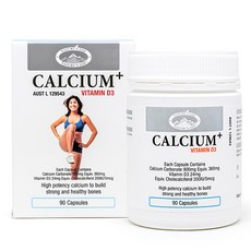 NATURE'S TOP 鈣維他命D3膠囊, 90顆, 1罐