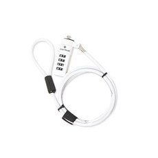 anyclear 筆記型電腦防盜鎖 PDB-L6, 1個, 白色