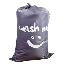 Market Pio Wash Me微笑洗衣籃, 灰色的, 1個