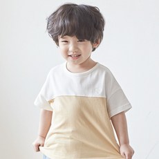 몽피마피 패밀리 바나나 남아 통기성 반팔티셔츠