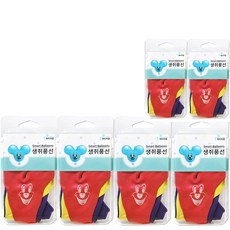 스마트케이스 생쥐 풍선 4p, 랜덤발송, 6세트