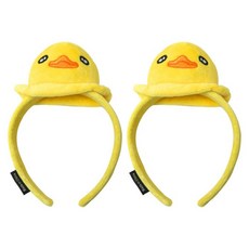 鴨子髮箍, 混色, 2個