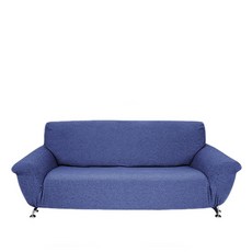 LIVING MORE 彈性沙發套, 兩色藍