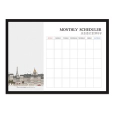 Bureau Planner巴黎灰色城市, 黑色的