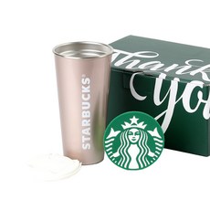 STARBUCKS 星巴克 經典質感隨行杯 473ml+杯墊+包裝盒, 混色, 473ml