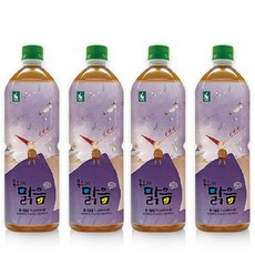 ROSY ORGANIC 桔梗水梨汁, 李子桔梗水梨口味, 4瓶, 1L