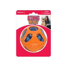 KONG 小狗潔牙玩具 S號, 混色, 1個