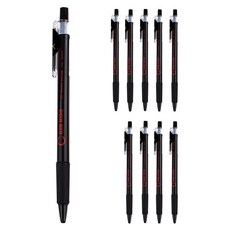 MAGIC HOUSE-KOREA 金剛原子筆 0.7mm, 黑色, 10個