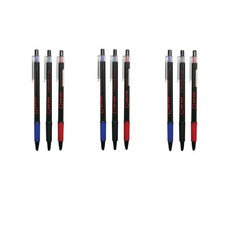 MAGIC HOUSE-KOREA 金剛原子筆 0.7mm 3入組, 混合色, 3套