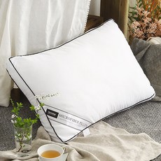 I'm Living Black Line Nano Fill-ever 柔軟魔法枕芯 標準型, 1件, 白色