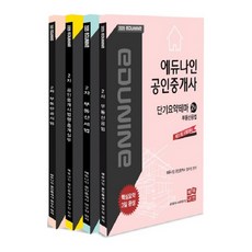 EDUNINE 2020 公認仲介士 短期重點整理 第2次 套組 全4冊