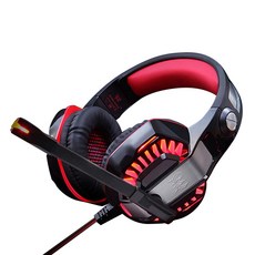 Kotion Each G2000 PLUS高品質LED燈高品質耳機, BH-HDS-G2000P, 火紅