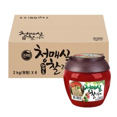 Jinmi Foods 青梅太陽椒黏性辣椒醬, 2kg, 6個