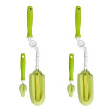 inb 奶瓶奶嘴清潔刷組, 2組, 綠色