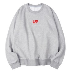 VENHIT UP字樣寬鬆棉質長袖上衣