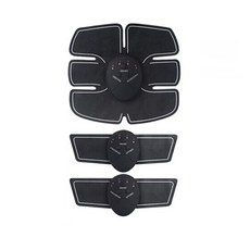 라이프매니아 저주파 운동 마사지 EMS 컨트롤러 3p + 복부 패드 + 바디 패드 2p 세트, EMS-GYM-1, 혼합색상