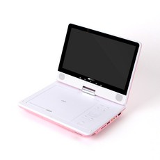 인비오 휴대용 DVD 플레이어 Pink, PD-2400, 핑크