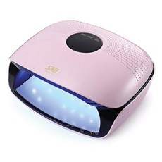 SM Ecolab SML S7 LED 紫外線凝膠美甲燈, 粉色的, 1個