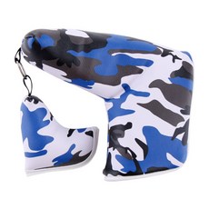 KaXIYa 高爾夫軍事風高爾夫一字型推桿套, 藍色