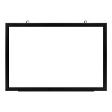 토탈하얀칠판 일반 화이트보드, 블랙우드