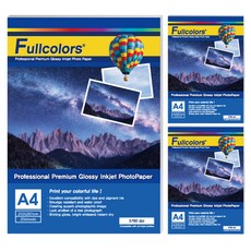 Fullcolors 全彩 相紙 180g 20p, A4, 3個
