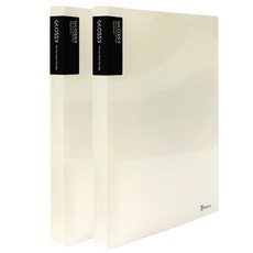 b fancy A4 文件夾 40入, 象牙, 2個