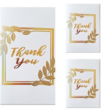 Hallmark 高級雕刻感謝卡 KEM3808, 混色, 3個