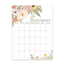 Comme moi Bureau Amante 花卉計畫本, 混合顏色