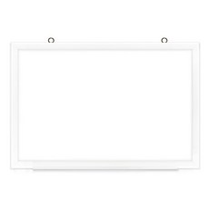 TOTAL White Board 一般白板, 白色木紋