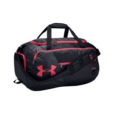 UNDER ARMOUR 4.0 行李袋 1342657, 黑紅 (004)