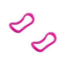 怪獸環 瑜珈環 2入 + 收納袋 1入, 粉紅色