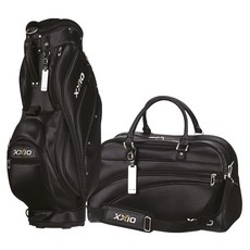 던롭 젝시오 골프 캐디백 GGC-X111 + 보스턴백, 블랙