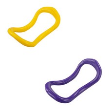 몬스터링 요가링 2p + 파우치 1p, 옐로우, 퍼플, 1개