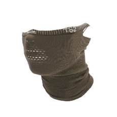 GAMZA 耳掛式超薄短版圍脖運動面罩 TS2, 棕色