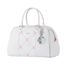 젝시오 우먼스 엘레강스 골프 보스턴백 GGB X095, 화이트핑크