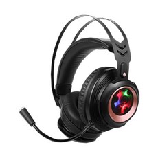 COX CH60 SOUND PLUS 리얼 7.1 게이밍 헤드셋, 블랙