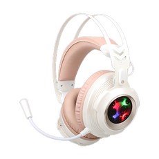 COX CH60 SOUND PLUS 리얼 7.1 게이밍 헤드셋, 화이트