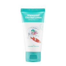 VILLAGE 11 FACTORY 防水積雪草防曬乳 SPF50 PA++++, 80ml, 1條