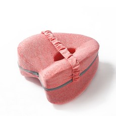 迷你蘋果鬆緊腿靠枕, 蜜桃色