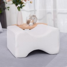 Miniple曲線腿墊枕, 白色的
